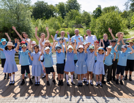 Students get to grips with nature at Beaconsfield Services